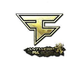 Sticker | FaZe Clan (Gold) | Antwerp 2022