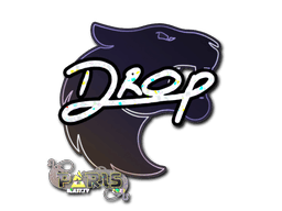 Sticker | drop (Glitter) | Paris 2023