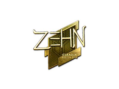 Sticker | zehN (Gold) | Boston 2018