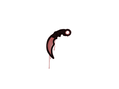 Sealed Graffiti | Karambit (Blood Red)