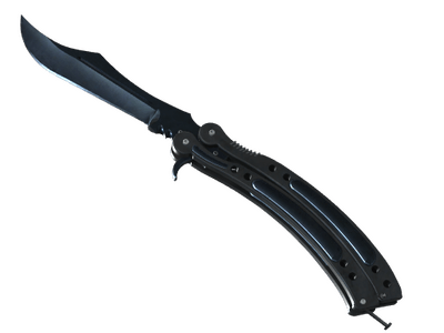 Cuchillo Mariposa ★ StatTrak™ | Azul metalizado