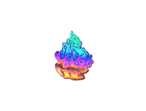 Çıkartma | Sıvı Ateş (Holo)
